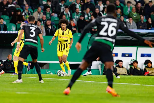 Karim Adeyemi UEFA Şampiyonlar Ligi maçında Sporting CP ve Borussia Dortmund (Maciej Rogowski) takımları arasında görüldü.)
