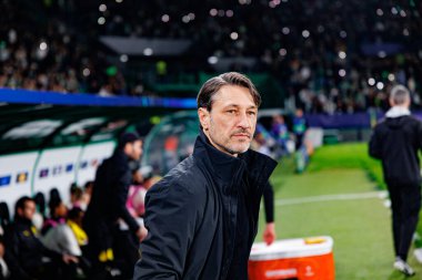 Niko Kovac UEFA Şampiyonlar Ligi maçında Sporting CP ve Borussia Dortmund (Maciej Rogowski) takımları arasında görüldü.)