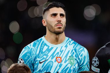 Rui Silva UEFA Şampiyonlar Ligi maçında Sporting CP ve Borussia Dortmund (Maciej Rogowski) takımları arasında görüldü.)