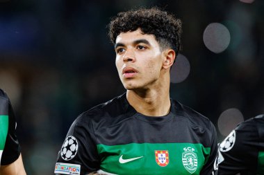 Joao Simoes UEFA Şampiyonlar Ligi maçında Sporting CP ve Borussia Dortmund (Maciej Rogowski)