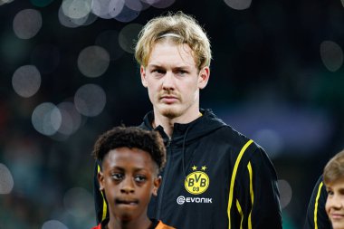 Julian Brandt UEFA Şampiyonlar Ligi maçında Sporting CP ve Borussia Dortmund (Maciej Rogowski) takımları arasında görüldü.)