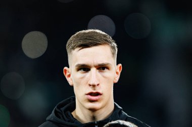 Nico Schlotterrbeck UEFA Şampiyonlar Ligi maçında Sporting CP ve Borussia Dortmund (Maciej Rogowski) takımları arasında görüldü.)