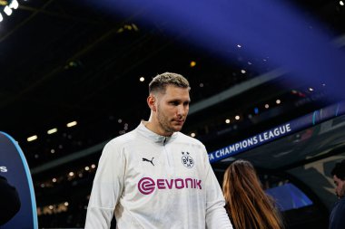 Niklas Sule UEFA Şampiyonlar Ligi maçında Sporting CP ve Borussia Dortmund (Maciej Rogowski) takımları arasında görüldü.)