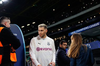 Niklas Sule UEFA Şampiyonlar Ligi maçında Sporting CP ve Borussia Dortmund (Maciej Rogowski) takımları arasında görüldü.)