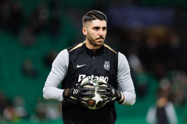 Rui Silva UEFA Şampiyonlar Ligi maçında Sporting CP ve Borussia Dortmund (Maciej Rogowski) takımları arasında görüldü.)