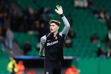 Franco Israel, UEFA Şampiyonlar Ligi maçında Sporting CP ve Borussia Dortmund (Maciej Rogowski) takımları arasında görüldü.)