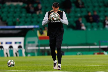 Diego Callai UEFA Şampiyonlar Ligi maçında Sporting CP ve Borussia Dortmund (Maciej Rogowski) takımları arasında görüldü.)