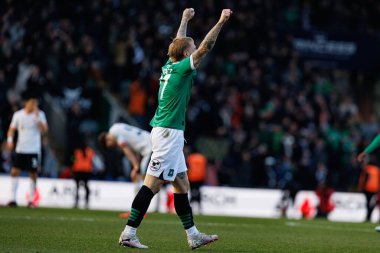 Tymoteusz Puchacz, FA Cup 4. Raundda Home Park Stadyumu 'nda Plymouth Argyle FC ve Liverpool FC takımları arasında görüldü (Maciej Rogowski)