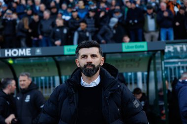 FA Cup 4. Raundda Miron Musliç, Home Park Stadyumu 'nda Plymouth Argyle FC ve Liverpool FC takımları arasında görüldü (Maciej Rogowski)