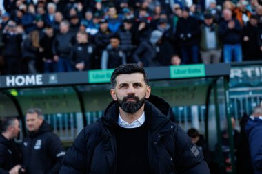 FA Cup 4. Raundda Miron Musliç, Home Park Stadyumu 'nda Plymouth Argyle FC ve Liverpool FC takımları arasında görüldü (Maciej Rogowski)