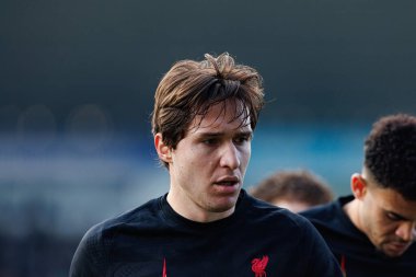 Federico Chiesa FA Cup 4. Raundda Home Park Stadyumu 'nda Plymouth Argyle FC ve Liverpool FC takımları arasında görüldü (Maciej Rogowski)