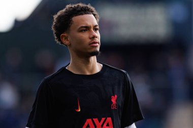 Ranel Young, FA Cup 4. Raundda Home Park Stadyumu 'nda Plymouth Argyle FC ve Liverpool FC takımları arasında görüldü.)