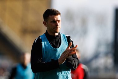 Adam Randell, FA Cup 4. Raundda Home Park Stadyumu 'nda Plymouth Argyle FC ve Liverpool FC takımları arasında görüldü.)