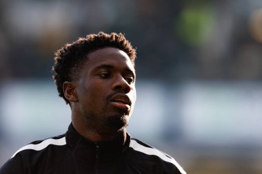 Stadyumdaki Plymouth Argyle FC ve Liverpool FC takımları arasında oynanan FA Cup 4. Raund karşılaşmasında Mustafa Bundu görüldü (Maciej Rogowski)