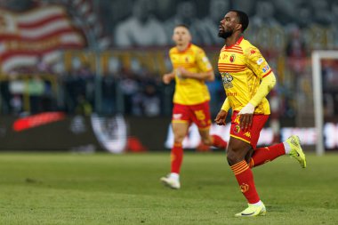 PKO BP Ekstraklasa maçında Afimico Pululu Stadion Cracovii im 'de KS Cracovia ve Jagiellonia Bialystok takımları arasında görüldü. Jozefa Pilsudskiego (Maciej Rogowski)