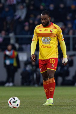 PKO BP Ekstraklasa maçında Afimico Pululu Stadion Cracovii im 'de KS Cracovia ve Jagiellonia Bialystok takımları arasında görüldü. Jozefa Pilsudskiego (Maciej Rogowski)