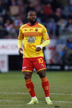 PKO BP Ekstraklasa maçında Afimico Pululu Stadion Cracovii im 'de KS Cracovia ve Jagiellonia Bialystok takımları arasında görüldü. Jozefa Pilsudskiego (Maciej Rogowski)