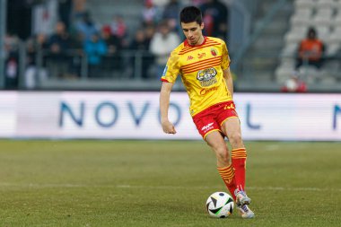 Joao Moutinho PKO BP Ekstraklasa maçında Krakovia ve Jagiellonia Bialystok takımları arasında Stadion Cracovii im 'de görüldü. Jozefa Pilsudskiego (Maciej Rogowski)