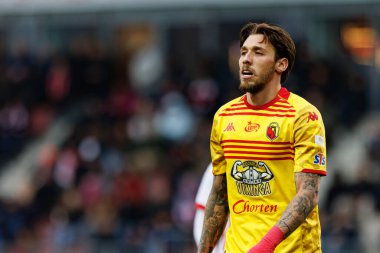 Darko Churlinov PKO BP Ekstraklasa maçında Krakovia ve Jagiellonia Bialystok takımları arasında Stadion Cracovii im 'de görüldü. Jozefa Pilsudskiego (Maciej Rogowski)