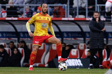 Enzo Ebosse PKO BP Ekstraklasa maçında Krakovia ve Jagiellonia Bialystok takımları arasında Stadion Cracovii im 'de görüldü. Jozefa Pilsudskiego (Maciej Rogowski)