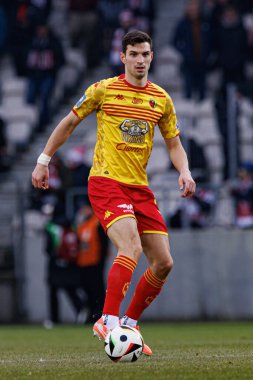 Dusan Stojinoviç PKO BP Ekstraklasa maçında Krakovia ve Jagiellonia Bialystok takımları arasında Stadion Cracovii im 'de görüldü. Jozefa Pilsudskiego (Maciej Rogowski)