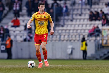 Dusan Stojinoviç PKO BP Ekstraklasa maçında Krakovia ve Jagiellonia Bialystok takımları arasında Stadion Cracovii im 'de görüldü. Jozefa Pilsudskiego (Maciej Rogowski)