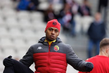 Edi Semedo PKO BP Ekstraklasa maçında Krakovia ve Jagiellonia Bialystok takımları arasında Stadion Cracovii im 'de görüldü. Jozefa Pilsudskiego (Maciej Rogowski)