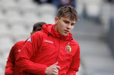 Oskar Pietuszewski, PKO BP Ekstraklasa maçında Krakovia ve Jagiellonia Bialystok takımları arasında Stadion Cracovii im 'de görüldü. Jozefa Pilsudskiego (Maciej Rogowski)