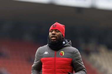 PKO BP Ekstraklasa maçında Afimico Pululu Stadion Cracovii im 'de KS Cracovia ve Jagiellonia Bialystok takımları arasında görüldü. Jozefa Pilsudskiego (Maciej Rogowski)