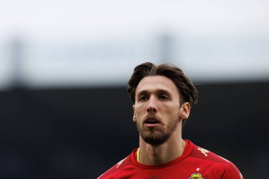 Darko Churlinov PKO BP Ekstraklasa maçında Krakovia ve Jagiellonia Bialystok takımları arasında Stadion Cracovii im 'de görüldü. Jozefa Pilsudskiego (Maciej Rogowski)