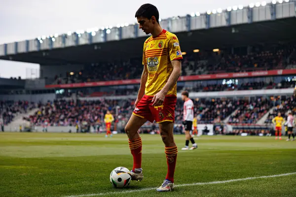 Joao Moutinho PKO BP Ekstraklasa maçında Krakovia ve Jagiellonia Bialystok takımları arasında Stadion Cracovii im 'de görüldü. Jozefa Pilsudskiego (Maciej Rogowski)