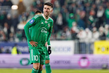 Roberto Alves seen during PKO BP Ekstraklasa game between teams of Radomiak Radom and Legia Warszawa at Stadion Miejski im. Braci Czachorow (Maciej Rogowski) clipart