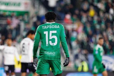 Abdoul Tapsoba, PKO BP Ekstraklasa maçında Radomiak Radom ve Legia Warszawa takımları arasında Stadion Miejski im 'de görüldü. Braci Czachorow (Maciej Rogowski)