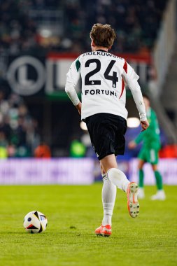 Jan Ziolkowski, PKO BP Ekstraklasa maçında Radomiak Radom ve Legia Warszawa takımları arasında Stadion Miejski im 'de görüldü. Braci Czachorow (Maciej Rogowski)