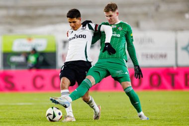 Bartosz Kapustka ve Michal Kaput, PKO BP Ekstraklasa maçında Radomiak Radom ve Legia Warszawa takımları arasında Stadion Miejski im 'de görüldü. Braci Czachorow (Maciej Rogowski)