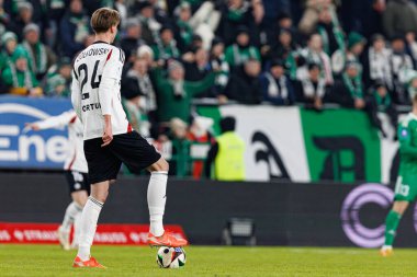 Jan Ziolkowski, PKO BP Ekstraklasa maçında Radomiak Radom ve Legia Warszawa takımları arasında Stadion Miejski im 'de görüldü. Braci Czachorow (Maciej Rogowski)