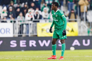 Abdoul Tapsoba, PKO BP Ekstraklasa maçında Radomiak Radom ve Legia Warszawa takımları arasında Stadion Miejski im 'de görüldü. Braci Czachorow (Maciej Rogowski)