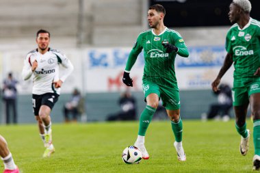 Bruno Jordao seen during PKO BP Ekstraklasa game between teams of Radomiak Radom and Legia Warszawa at Stadion Miejski im. Braci Czachorow (Maciej Rogowski) clipart