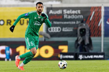 Saad Agouzoul, PKO BP Ekstraklasa maçında Radomiak Radom ve Legia Warszawa takımları arasında Stadion Miejski im 'de görüldü. Braci Czachorow (Maciej Rogowski)