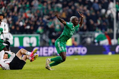 Capita Osvaldo Pedro Capemba, PKO BP Ekstraklasa maçında Radomiak Radom ve Legia Warszawa takımları arasında Stadion Miejski im 'de görüldü. Braci Czachorow (Maciej Rogowski)