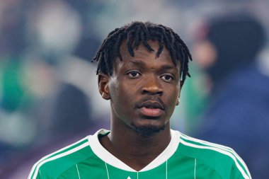 Abdoul Tapsoba seen during PKO BP Ekstraklasa game between teams of Radomiak Radom and Legia Warszawa at Stadion Miejski im. Braci Czachorow (Maciej Rogowski) clipart