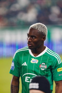 Capita Osvaldo Pedro Capemba, PKO BP Ekstraklasa maçında Radomiak Radom ve Legia Warszawa takımları arasında Stadion Miejski im 'de görüldü. Braci Czachorow (Maciej Rogowski)