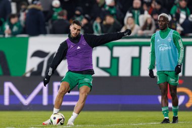 Bruno Jordao, PKO BP Ekstraklasa maçında Radomiak Radom ve Legia Warszawa takımları arasında Stadion Miejski im 'de görüldü. Braci Czachorow (Maciej Rogowski)