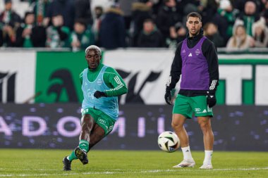 Capita Osvaldo Pedro Capemba, PKO BP Ekstraklasa maçında Radomiak Radom ve Legia Warszawa takımları arasında Stadion Miejski im 'de görüldü. Braci Czachorow (Maciej Rogowski)