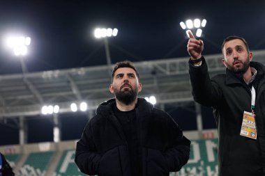Goncalo Feio, PKO BP Ekstraklasa maçında Radomiak Radom ve Legia Warszawa takımları arasında Stadion Miejski im 'de görüldü. Braci Czachorow (Maciej Rogowski)