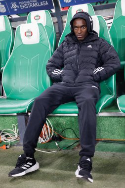 Capita Osvaldo Pedro Capemba, PKO BP Ekstraklasa maçında Radomiak Radom ve Legia Warszawa takımları arasında Stadion Miejski im 'de görüldü. Braci Czachorow (Maciej Rogowski)