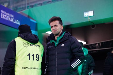 Francisco Ramos, PKO BP Ekstraklasa maçında Radomiak Radom ve Legia Warszawa takımları arasında Stadion Miejski im 'de görüldü. Braci Czachorow (Maciej Rogowski)