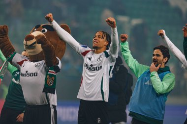 Steven Kapuadi, Puchar Polski maçında Stadyum Miejski Legii Warszawa 'da Legia Warszawa ve Jagiellonia Bialystok takımları arasında görüldü. Jozefa Pilsudskiego (Maciej Rogowski)