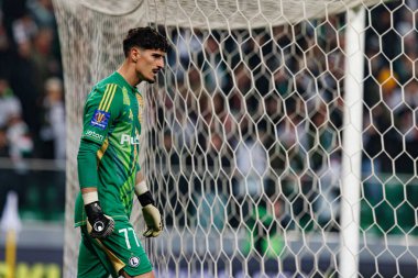 Vladan Kovaceviç, Puchar Polski maçında Stadion Miejski Legii Warszawa 'da Legia Warszawa ve Jagiellonia Bialystok takımları arasında görüldü. Jozefa Pilsudskiego (Maciej Rogowski)
