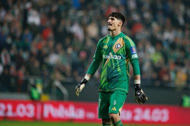 Vladan Kovaceviç, Puchar Polski maçında Stadion Miejski Legii Warszawa 'da Legia Warszawa ve Jagiellonia Bialystok takımları arasında görüldü. Jozefa Pilsudskiego (Maciej Rogowski)
